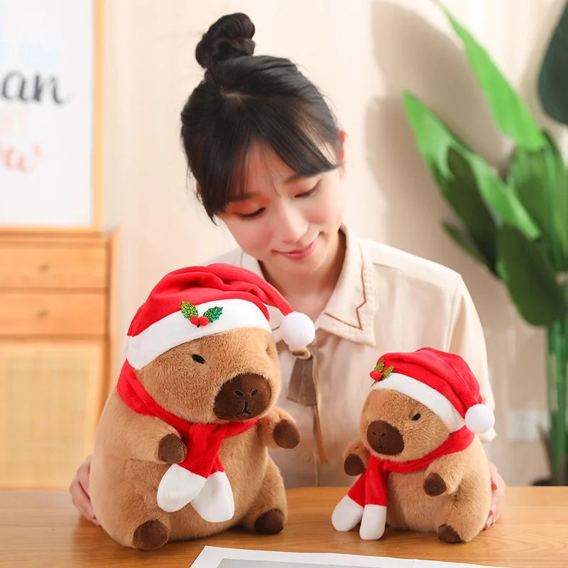 Santa Capybara