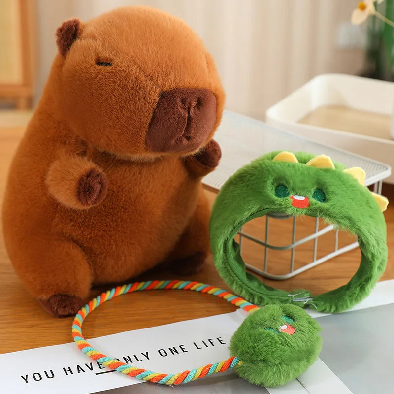 Dinosaur with Bag Capybara