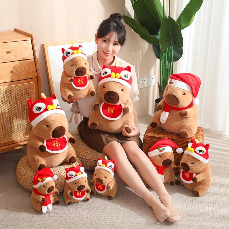 Santa Capybara
