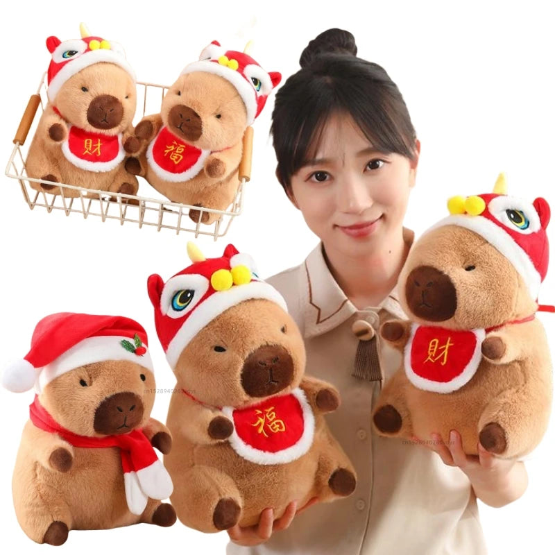 Santa Capybara