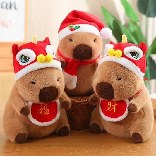 Santa Capybara
