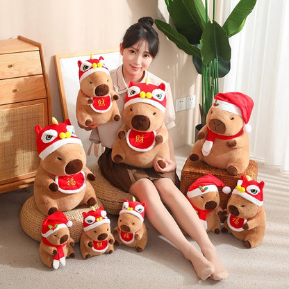 Santa Capybara